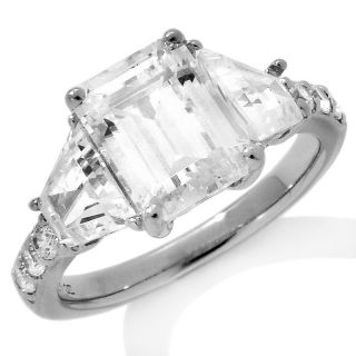 213 293 absolute 4 18ct absolute emerald cut 3 stone ring note
