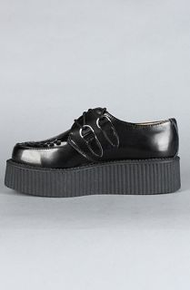 The Mondo Creeper Shoe in Black Leather