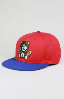 Entree Entree LS Teddy Red And Blue Snap Back