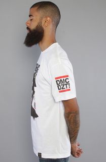 Dissizit The King Of Rock Tee in White