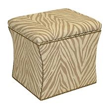 skirted storage bench $ 219 95 microsuede tufted round ottoman $ 299