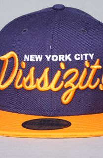 Dissizit The NY Dissizit New Era Cap in Navy Orange