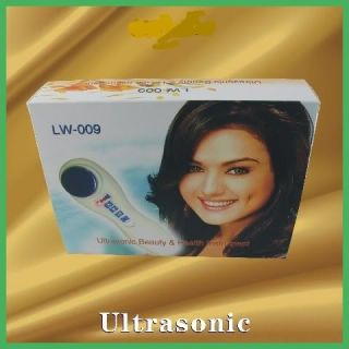 Open Box Ultrasonic Facial Beauty Massager Body Ultrasound Therapy