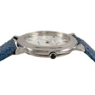 Lucien Piccard Womens Diamond Leather Watch 3 Colors