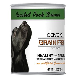 232 415 dave s pet food dave s dog food grain free roasted pork dinner