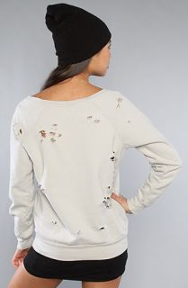 Chaser The Destroyed Off The Shoulder Pullover