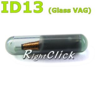 ID13 Glass VAG Transponder Chip for Honda, Fiat, Audi, Skoda, VW