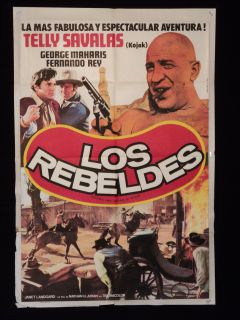 Land Raiders Telly Savalas Argentine 1sh Poster ´69