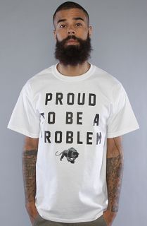 10 Deep The Proud Problem Black Cats Tee in White
