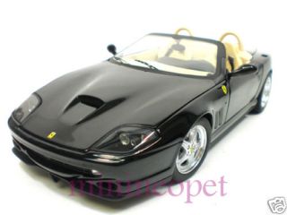 Elite Ferrari 550 Barchetta Pininfarina 1 18 Black