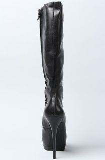 Pour La Victoire The Klee Boot in Black Leather