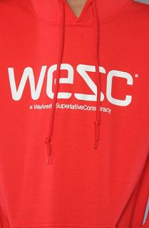 WeSC The WeSC Hoody in True Red Concrete