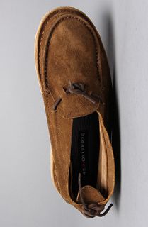 Oliberte The Mozam Shoe in Dark Brown Suede