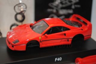 64 ferrari vii f40 diecast model by kyosho color red