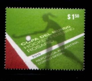  Argentina Women's Field Hockey MNH Stamp