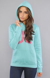 WeSC The Icon Hoody in Dusty Turquoise