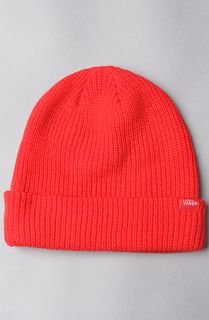 vans the core basics beanie in brand red sale $ 8 95 $ 18 00 50 %