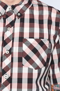 REBEL8 The Moon Stomp SS Buttondown Shirt in Red