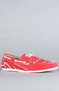 Study The Bandana Dock Sneaker in Red