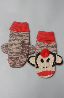 Paul Frank The Face Heather Mitten with Pom