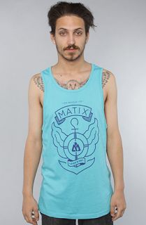 Matix The High N Dry Tank in Teal Concrete