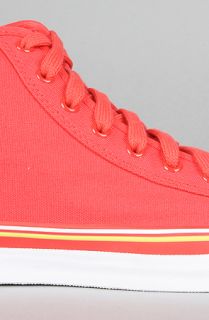 PF Flyers The Center Hi Sneaker in Red Canvas