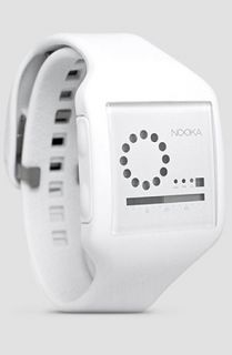 NOOKA The Zub Zirc 20 Watch in White Concrete