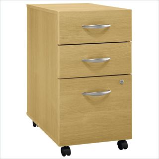  Series C 3 Drawer Vertal Mobile Wood File Light Filing Cabinet