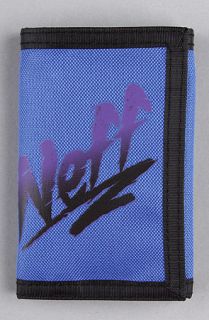 NEFF The Rippin Wallet in Royal Concrete