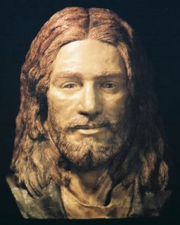 Jesus Christ Life Sculpture Bust Shroud of Turin Tomb