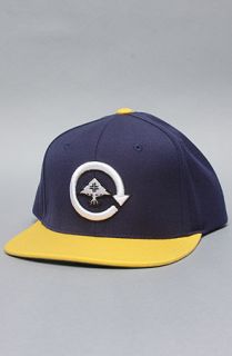 LRG Core Collection The Core Collection Snapback Hat in Navy