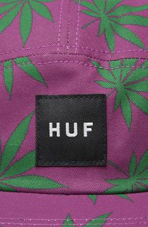 HUF The Plant Life Volley Cap in Purple