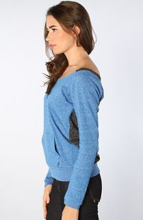 Volcom The Moclov Crew Sweatshirt in Bold Blue