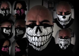 New Skull Face Mask Bandanas Motorcycle Snowboards Gear