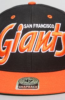 47 Brand Hats The Giants Retroscript MVP Cap in Black