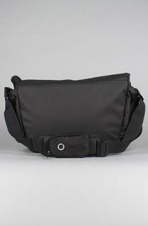 LRG The Fixed Messenger Bag in Black Concrete