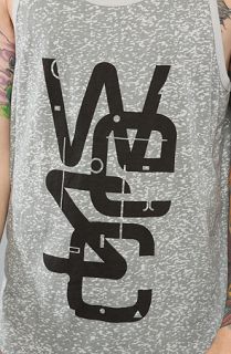 WeSC The TeleWeSCION Overlay Tank in Pale Grey