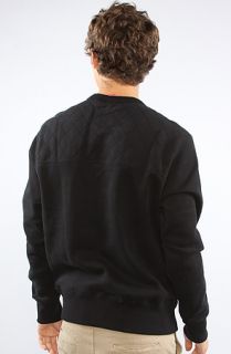 Puma The Fabric Mix Crew Sweatshirt in Black