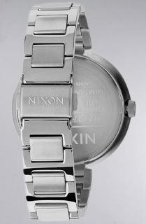 Nixon The Optique Watch in Silver Concrete