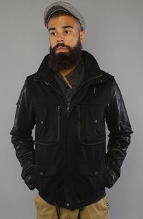 Black Apple The M65 Jacket in Black Concrete