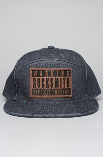 RockSmith The Explicit Snapback Hat in Denim