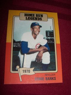 Ernie Banks Big League Chew Home Run Legends