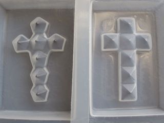  62 65mm Pendant 2 Count Your Choice of Facets Crosses Jewelry