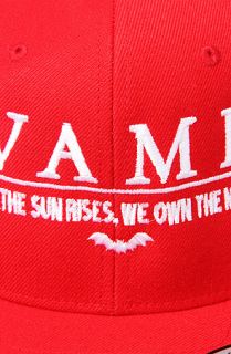 Vamp Life The Vamp Till Snapback in Red