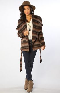  dakota the aslyn ombre stripe wool coat in concrete sale $ 24 95 $ 84