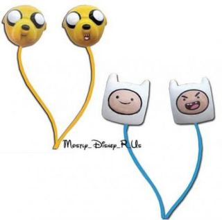 Adventure Time with Finn and Jake Best Buds Earbuds Headphones Gift