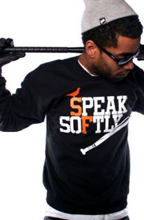 Adapt The Speak Softly Crewneck Concrete