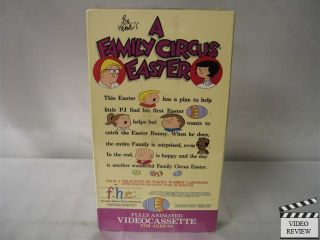 Family Circus Easter VHS New 012232136839