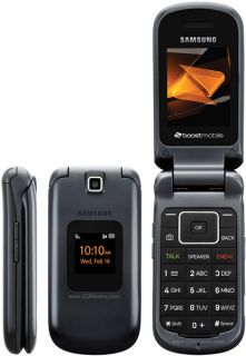 Samsung SPH M260 Factor Slate Gray Boost Mobile Cellular Phone
