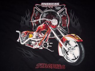 American Chopper Firebike T Shirt Mens XXL Motorcycle